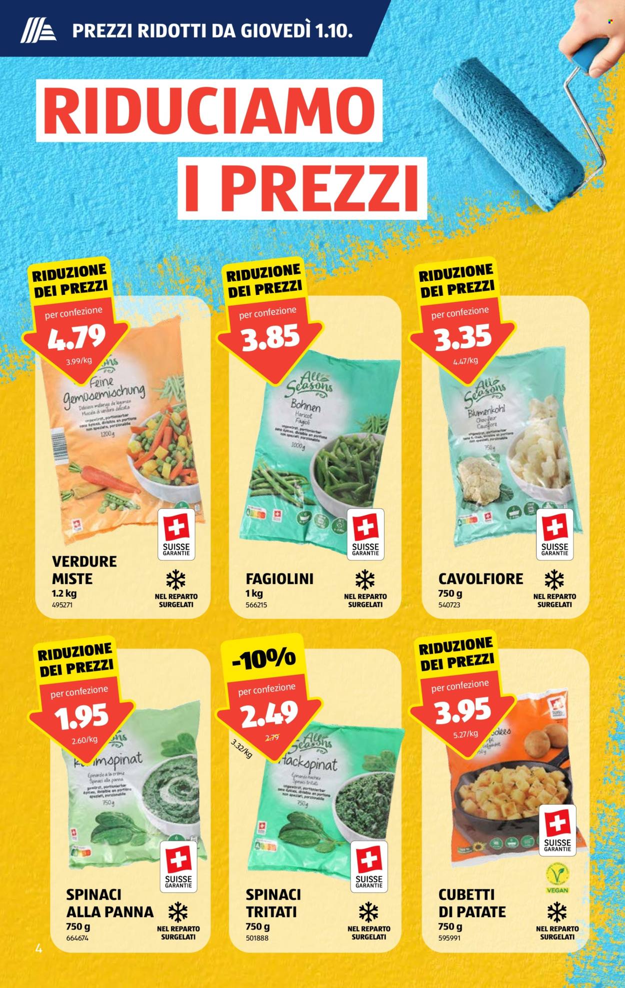 Prospekte Aldi - 1.10.2026 - 7.10.2026. Seite 4. Seite 4