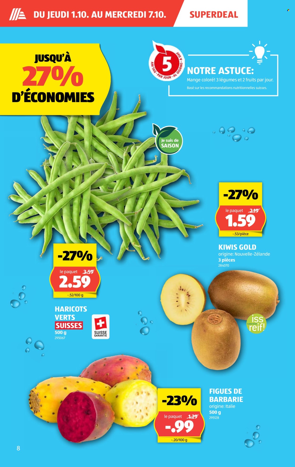 Prospekte Aldi - 1.10.2026 - 7.10.2026. Seite 8. Seite 8