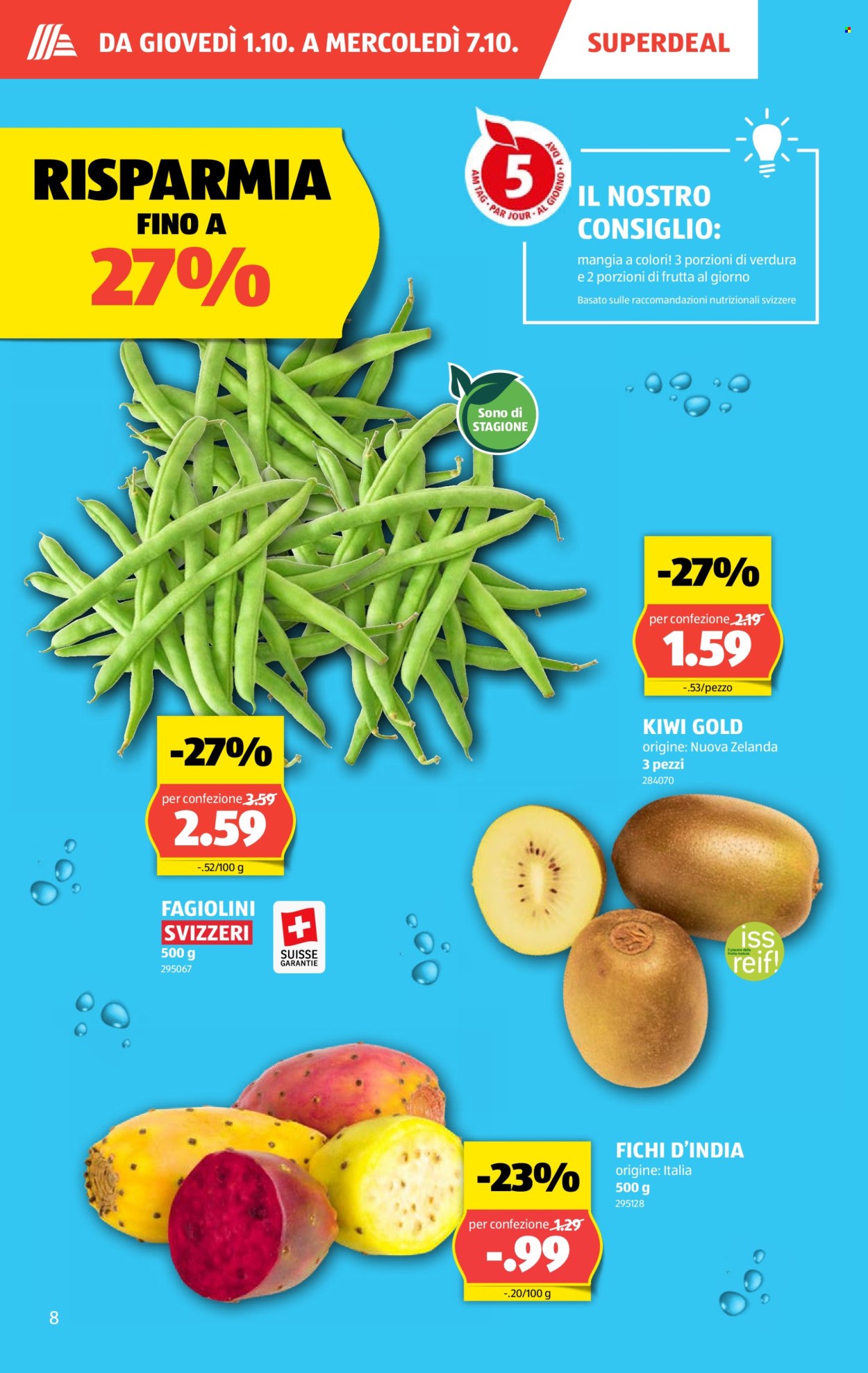 Prospekte Aldi - 1.10.2026 - 7.10.2026. Seite 8. Seite 8
