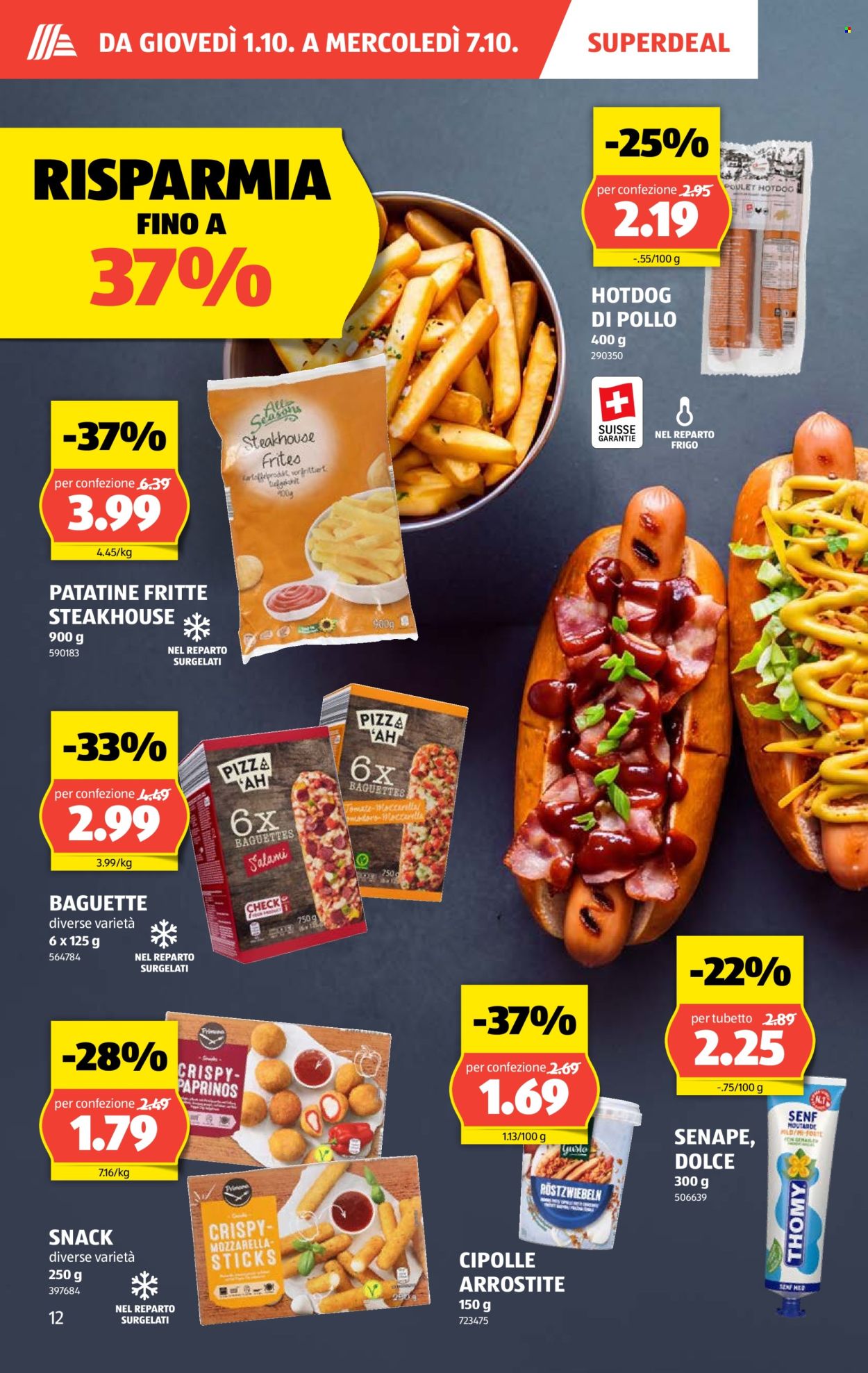 Prospekte Aldi - 1.10.2026 - 7.10.2026. Seite 12. Seite 12