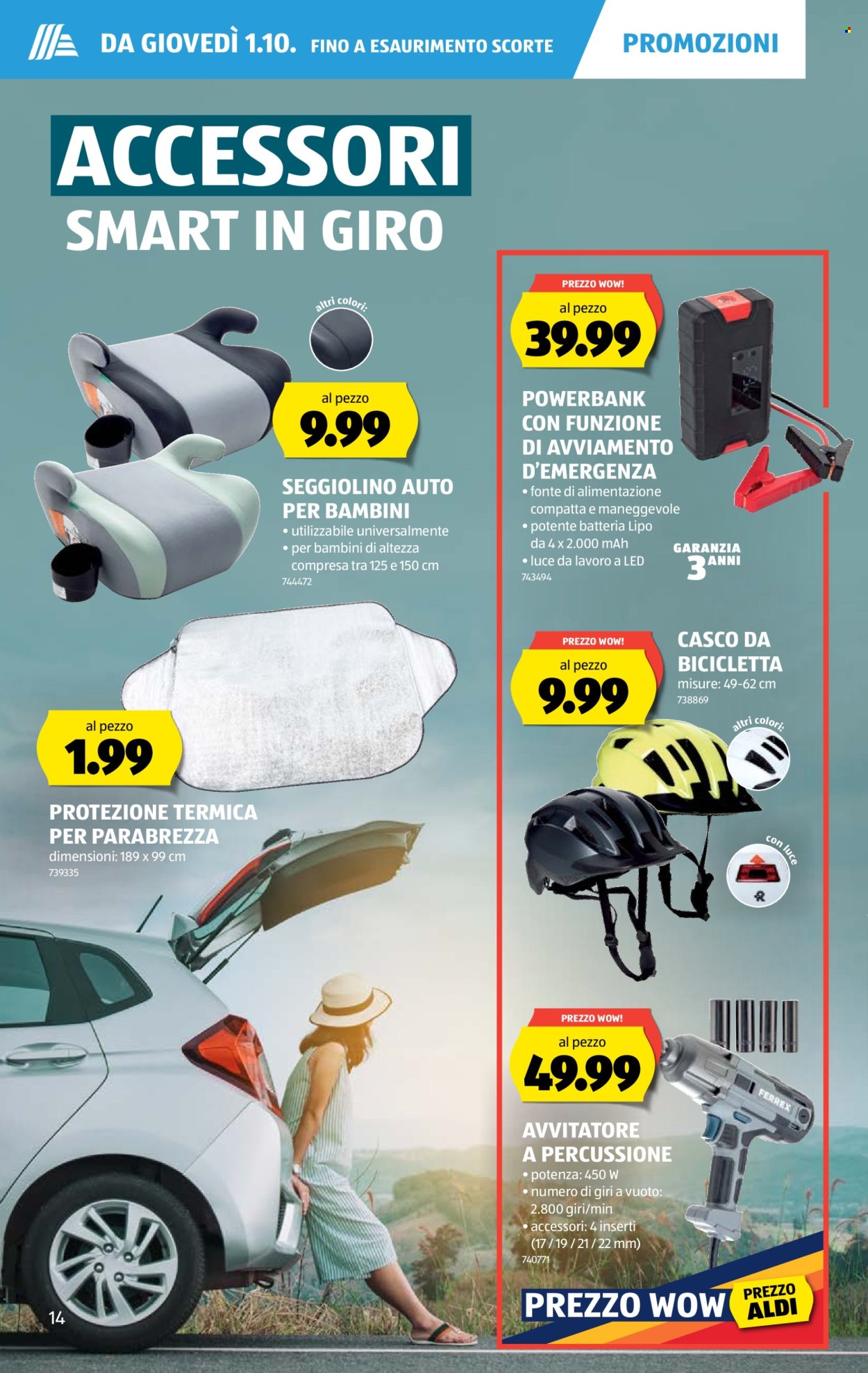 Prospekte Aldi - 1.10.2026 - 7.10.2026. Seite 14. Seite 14