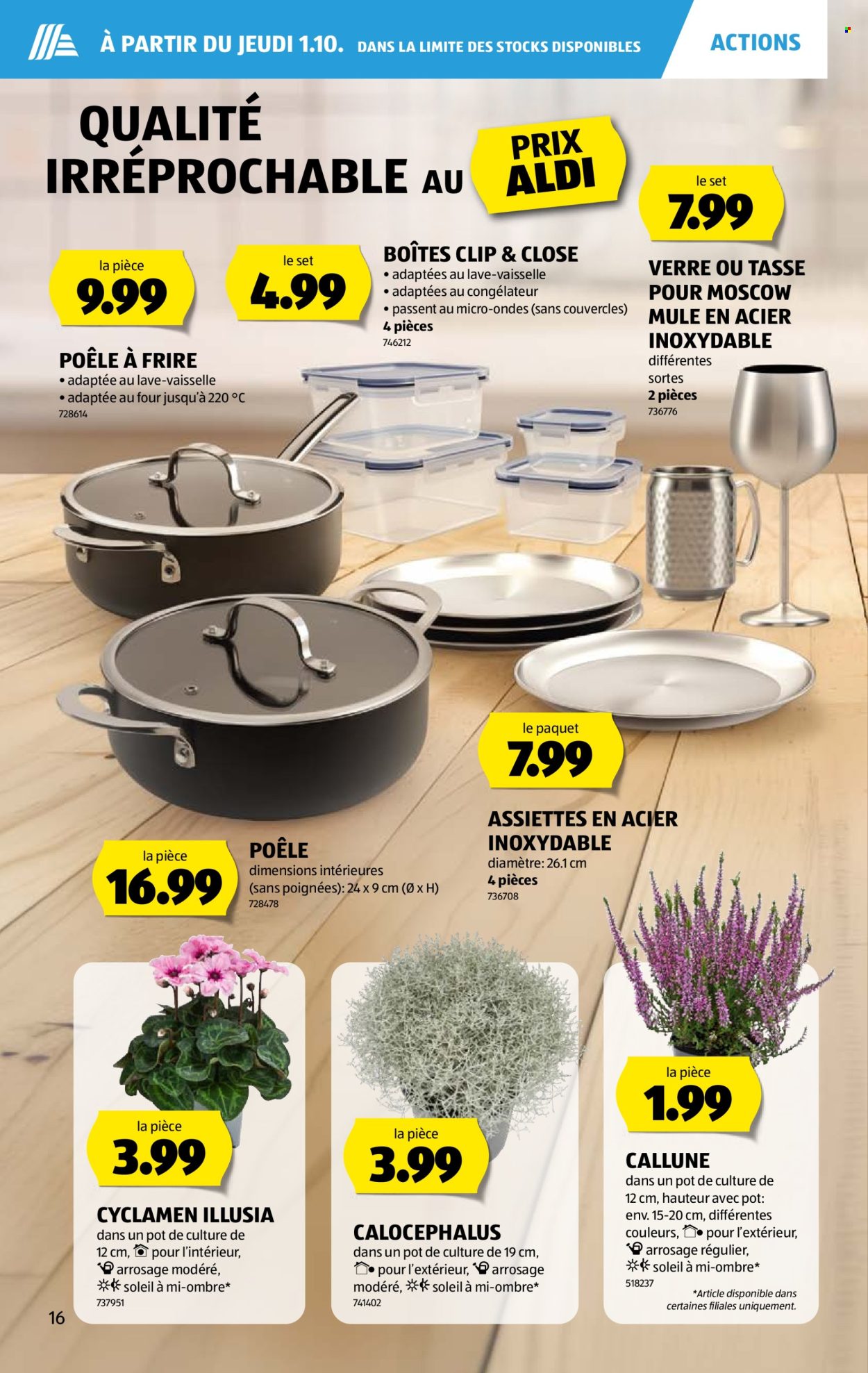 Prospekte Aldi - 1.10.2026 - 7.10.2026. Seite 16. Seite 16