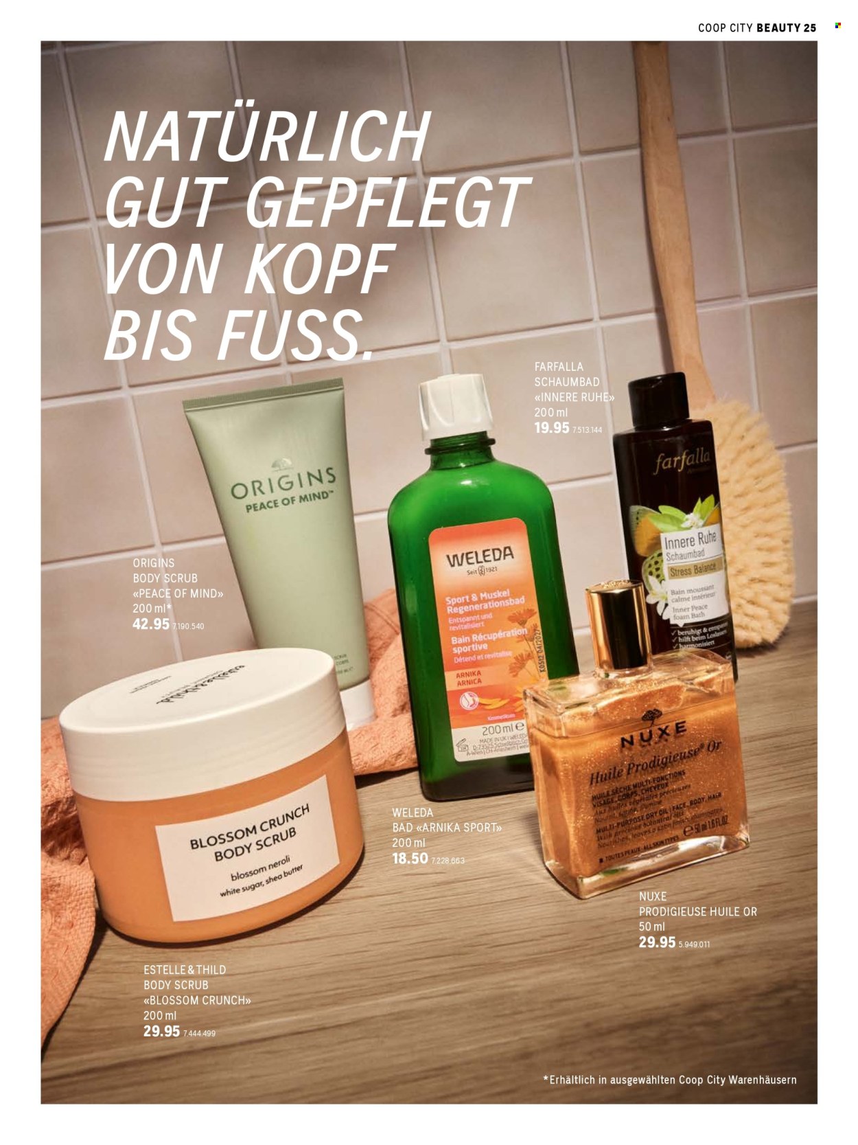 Prospekte Coop. Seite 25. Seite 25