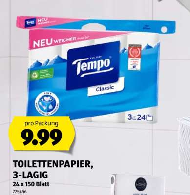TOILETTENPAPIER 3-LAGIG