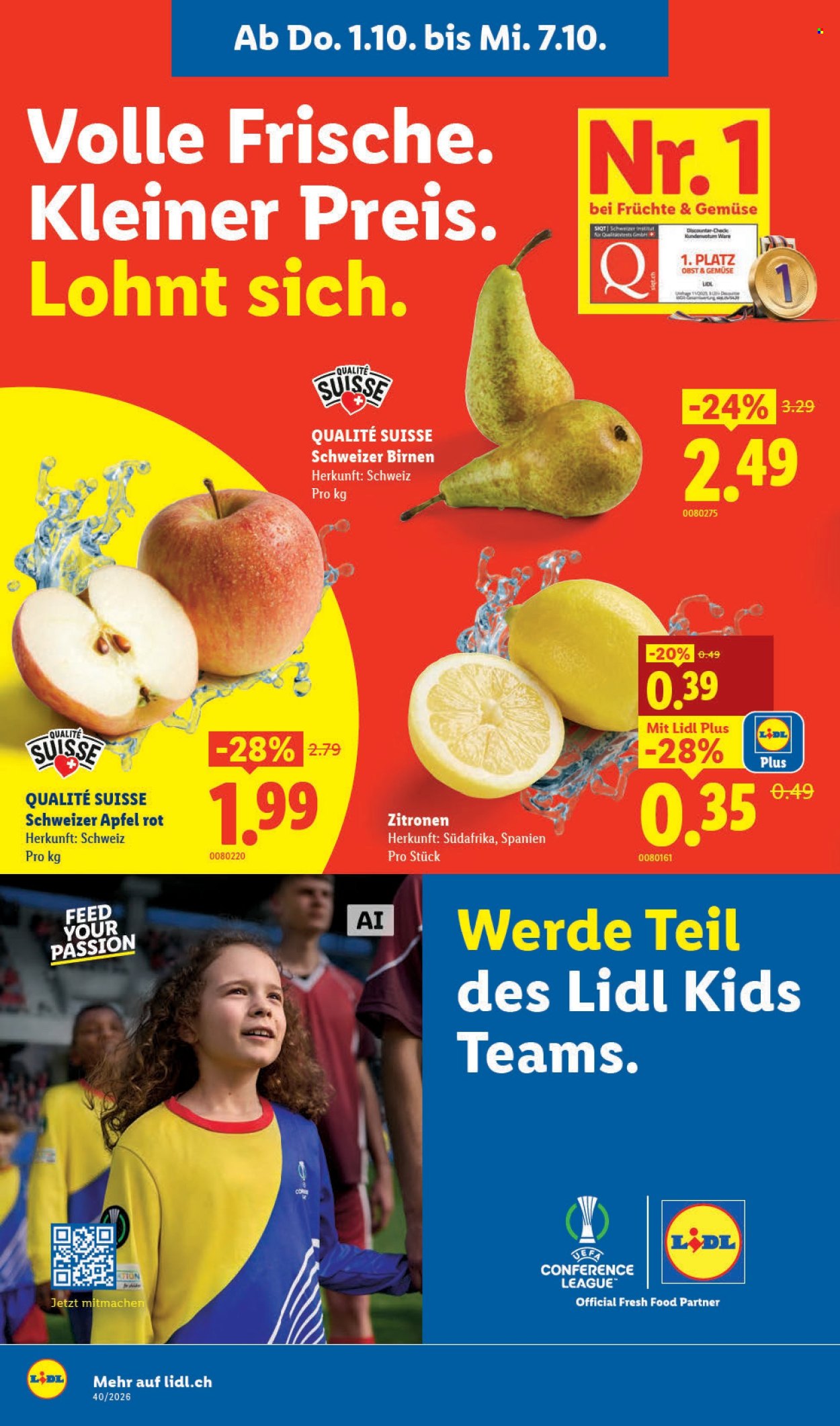Prospekte Lidl - 1.10.2026 - 7.10.2026. Seite 4. Seite 4