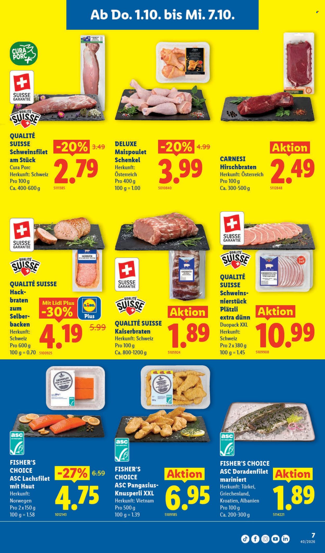 Prospekte Lidl - 1.10.2026 - 7.10.2026. Seite 7. Seite 7