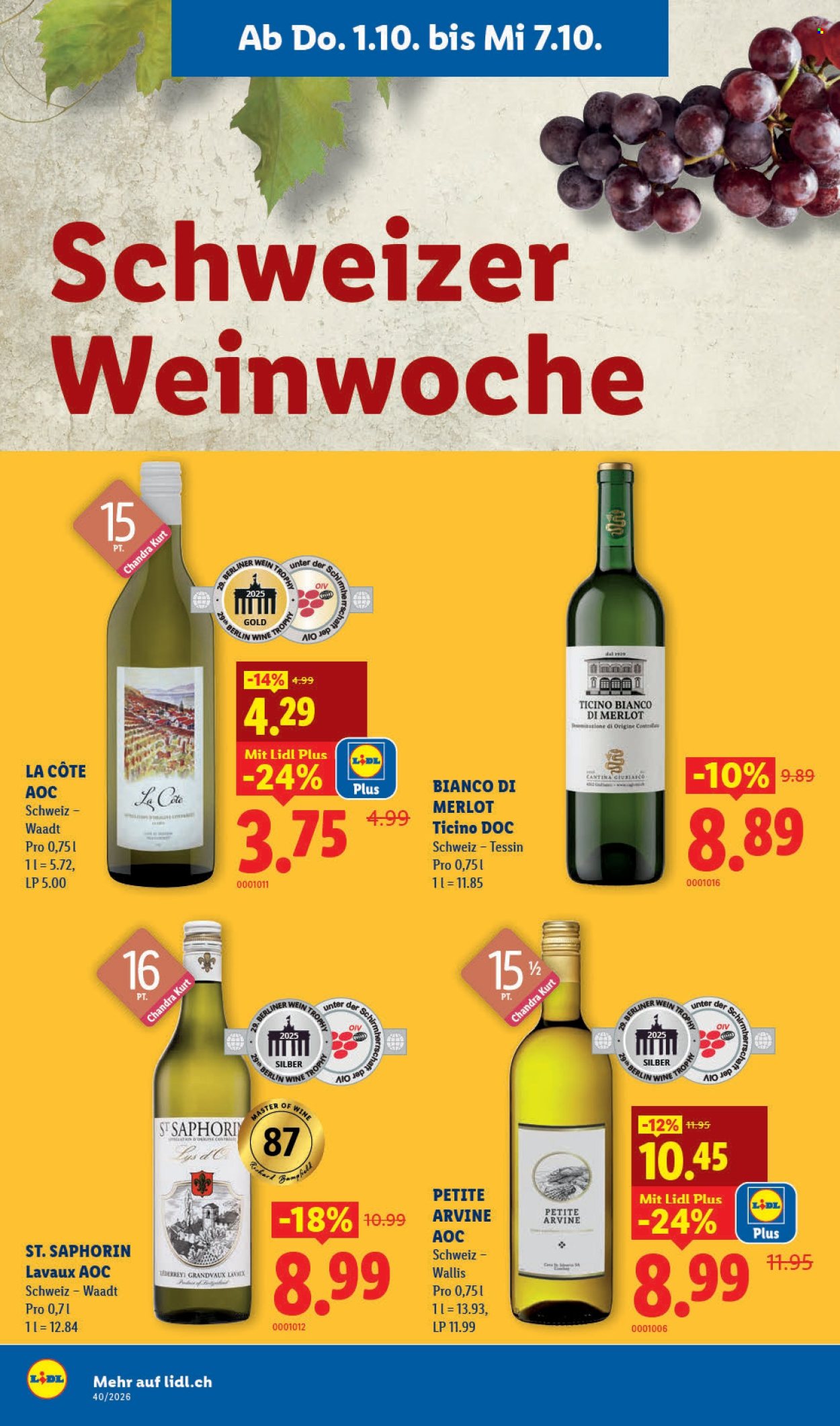 Prospekte Lidl - 1.10.2026 - 7.10.2026. Seite 14. Seite 14