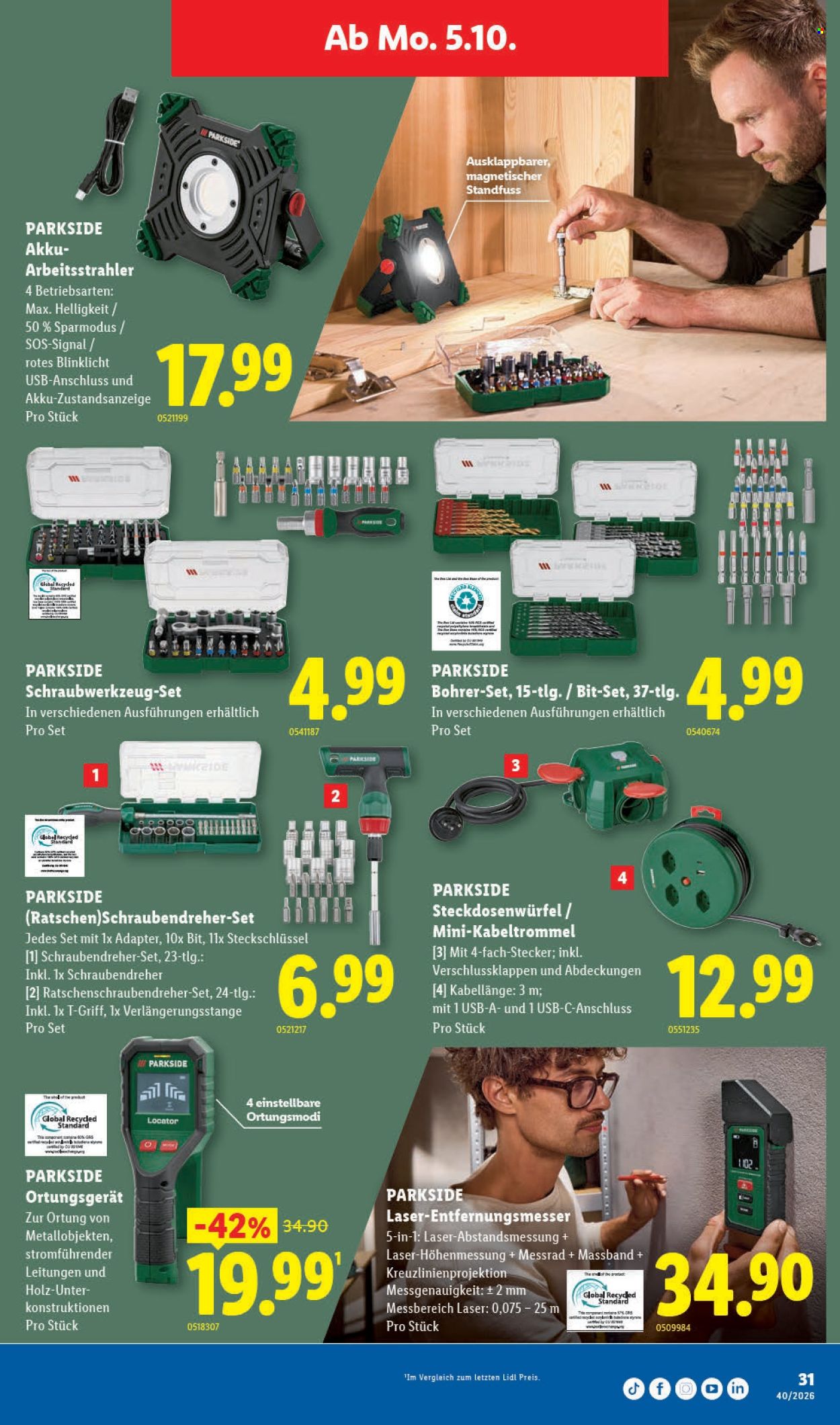 Prospekte Lidl - 1.10.2026 - 7.10.2026. Seite 31. Seite 31