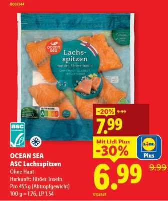 OCEAN SEA ASC Lachsspitzen