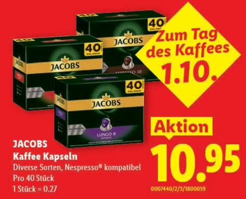 Jacobs Kaffee Kapseln​