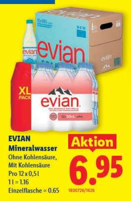 Evian Mineralwasser​