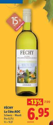 Féchy La côte AOC