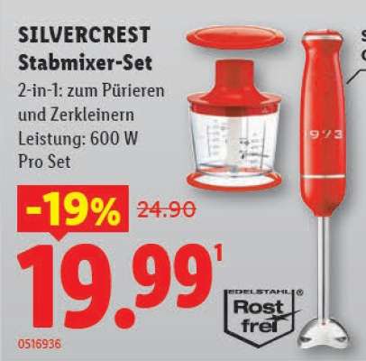SilverCrest Stabmixer-Set