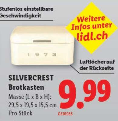SILVERCREST Brotkasten