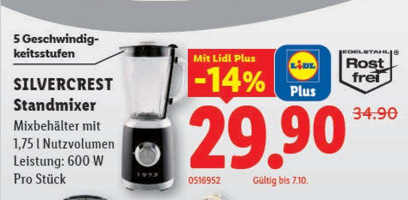SILVERCREST Standmixer