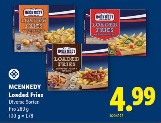 MCENNEDY Loaded Fries