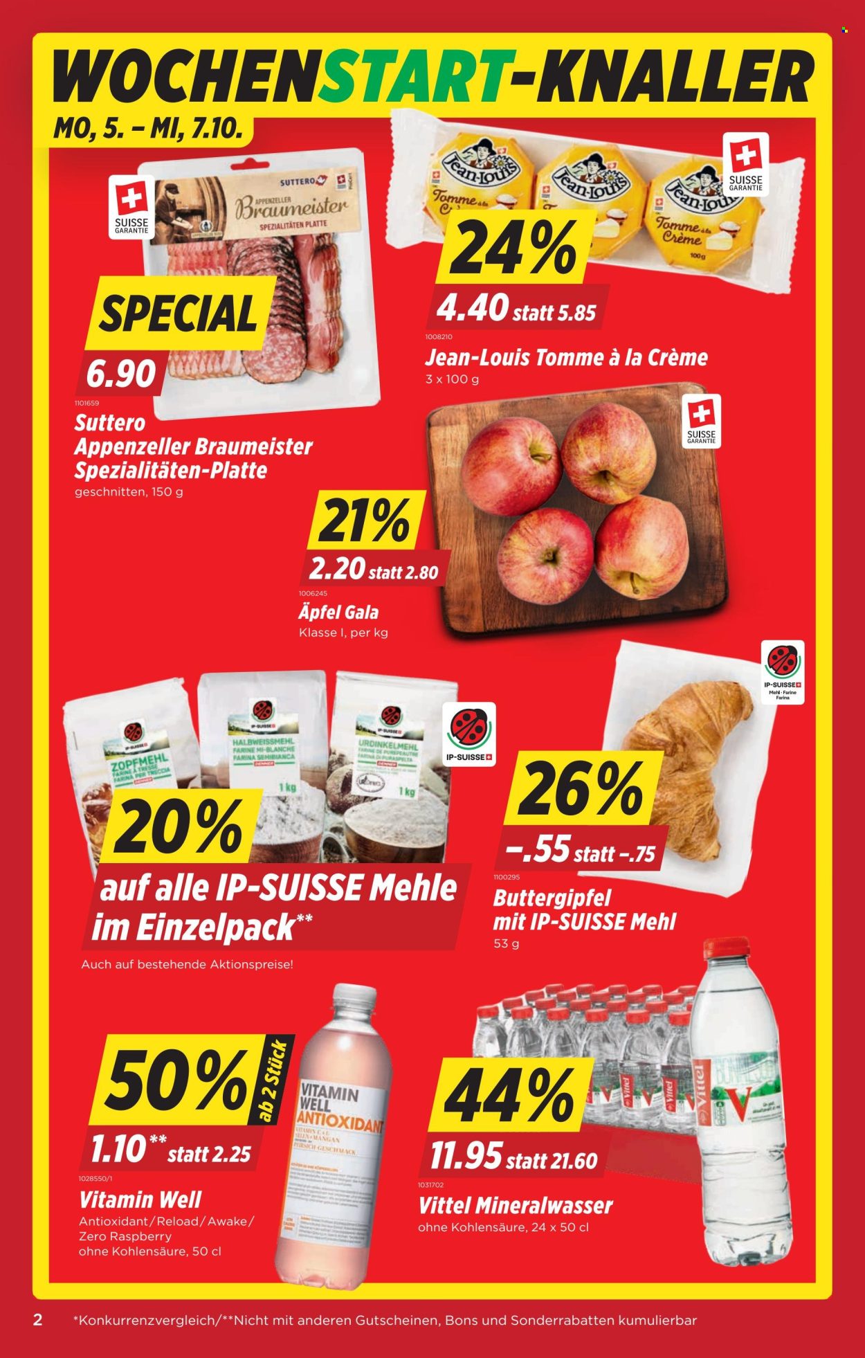 Prospekte Denner - 1.10.2026 - 7.10.2026. Seite 2. Seite 2