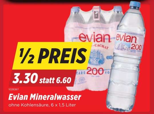 Evian Mineralwasser​