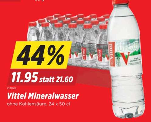 Vittel Mineralwasser