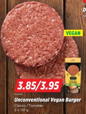 Unconventional Vegan Burger