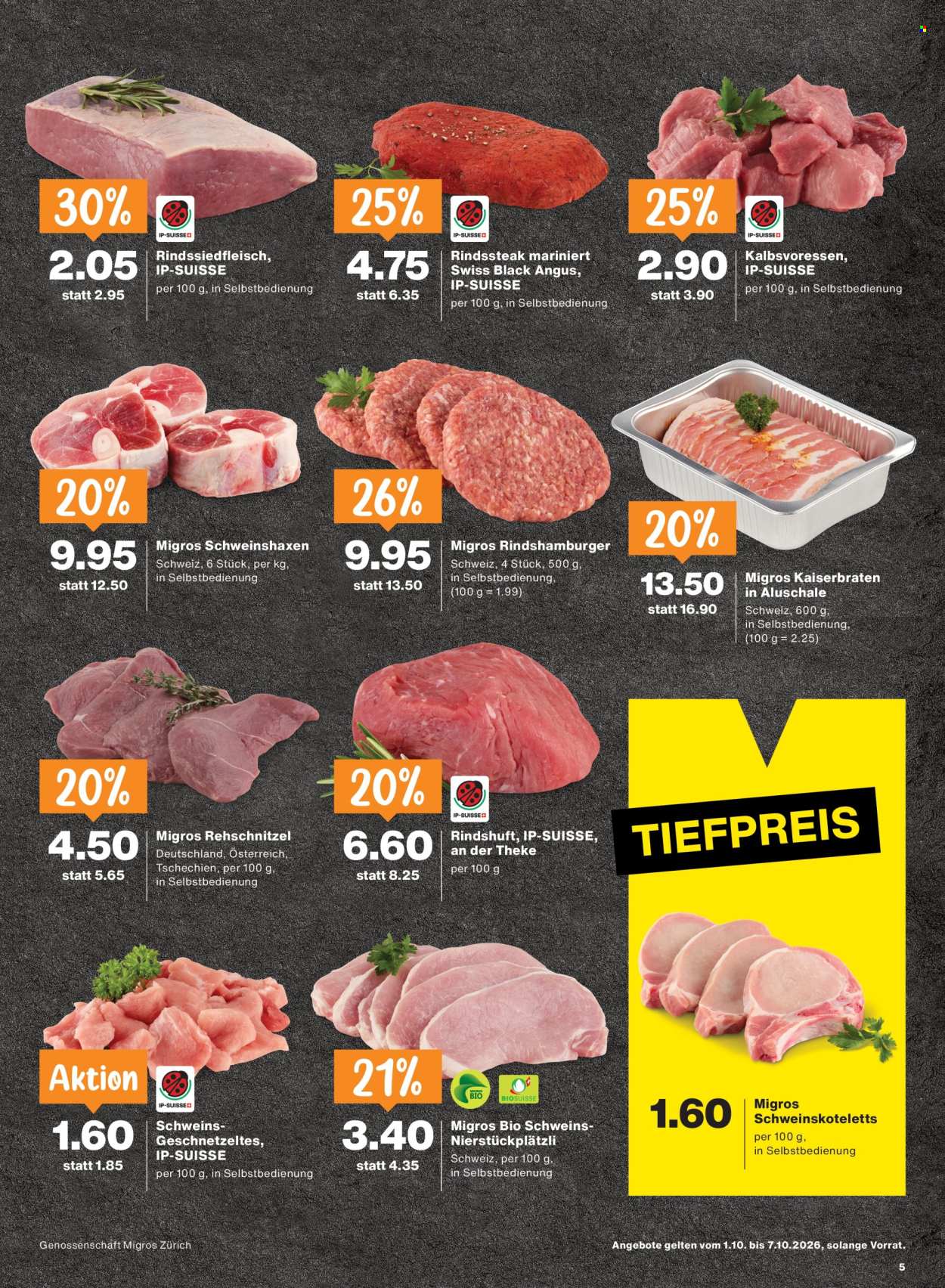 Prospekte Migros - 1.10.2026 - 7.10.2026. Seite 5. Seite 5