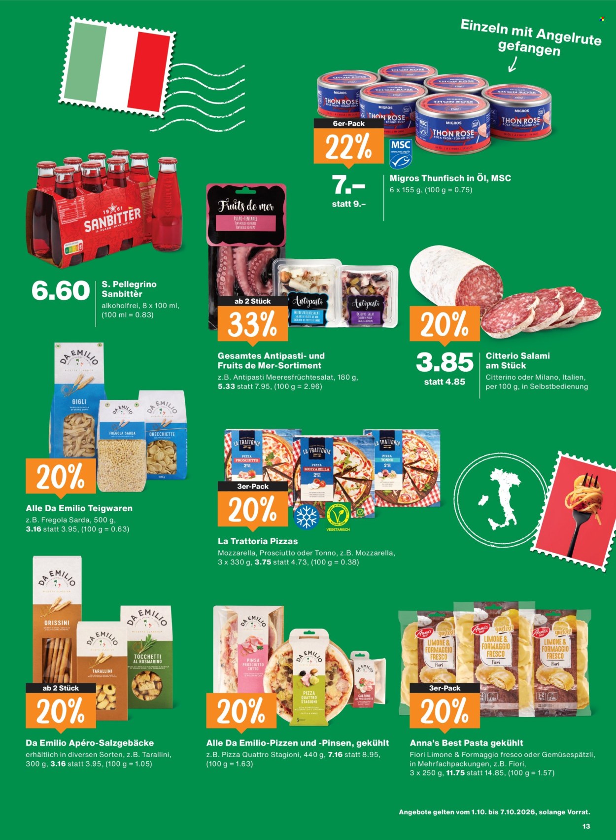 Prospekte Migros - 1.10.2026 - 7.10.2026. Seite 13. Seite 13