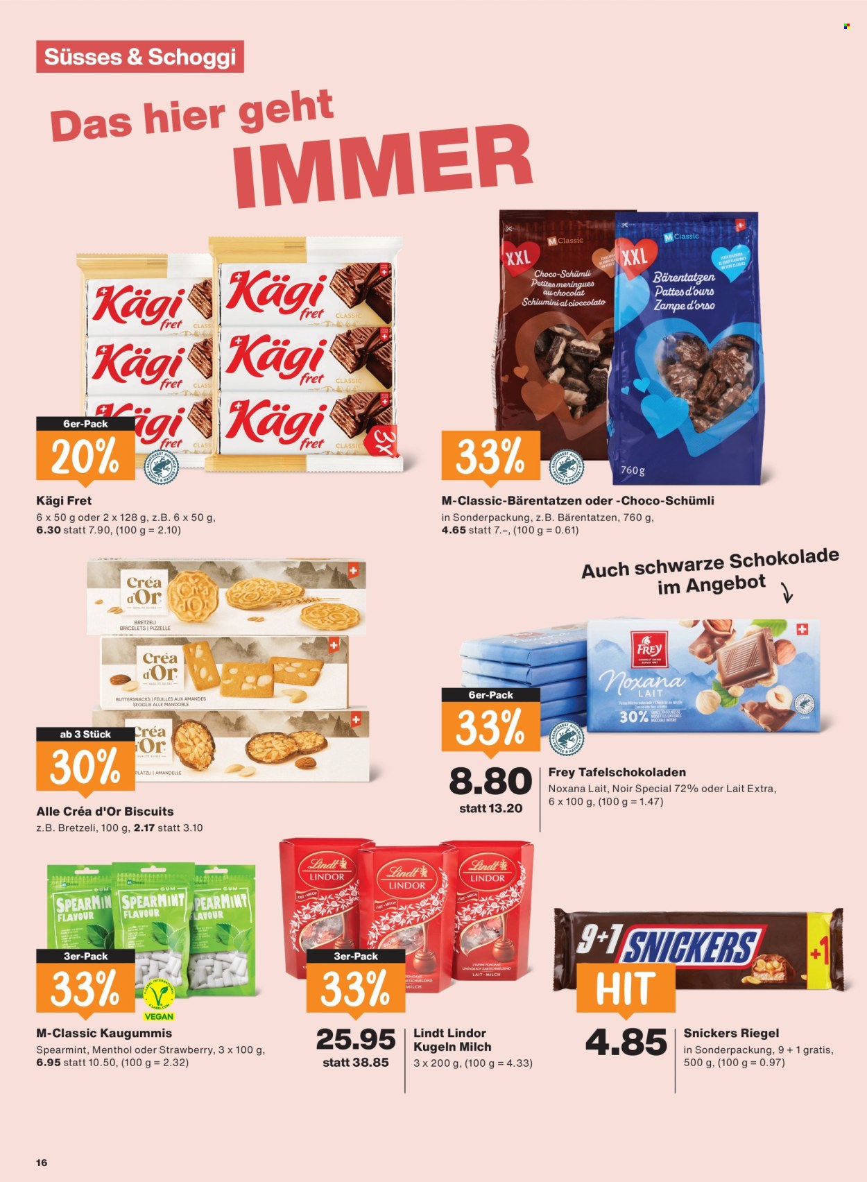 Prospekte Migros - 1.10.2026 - 7.10.2026. Seite 16. Seite 16