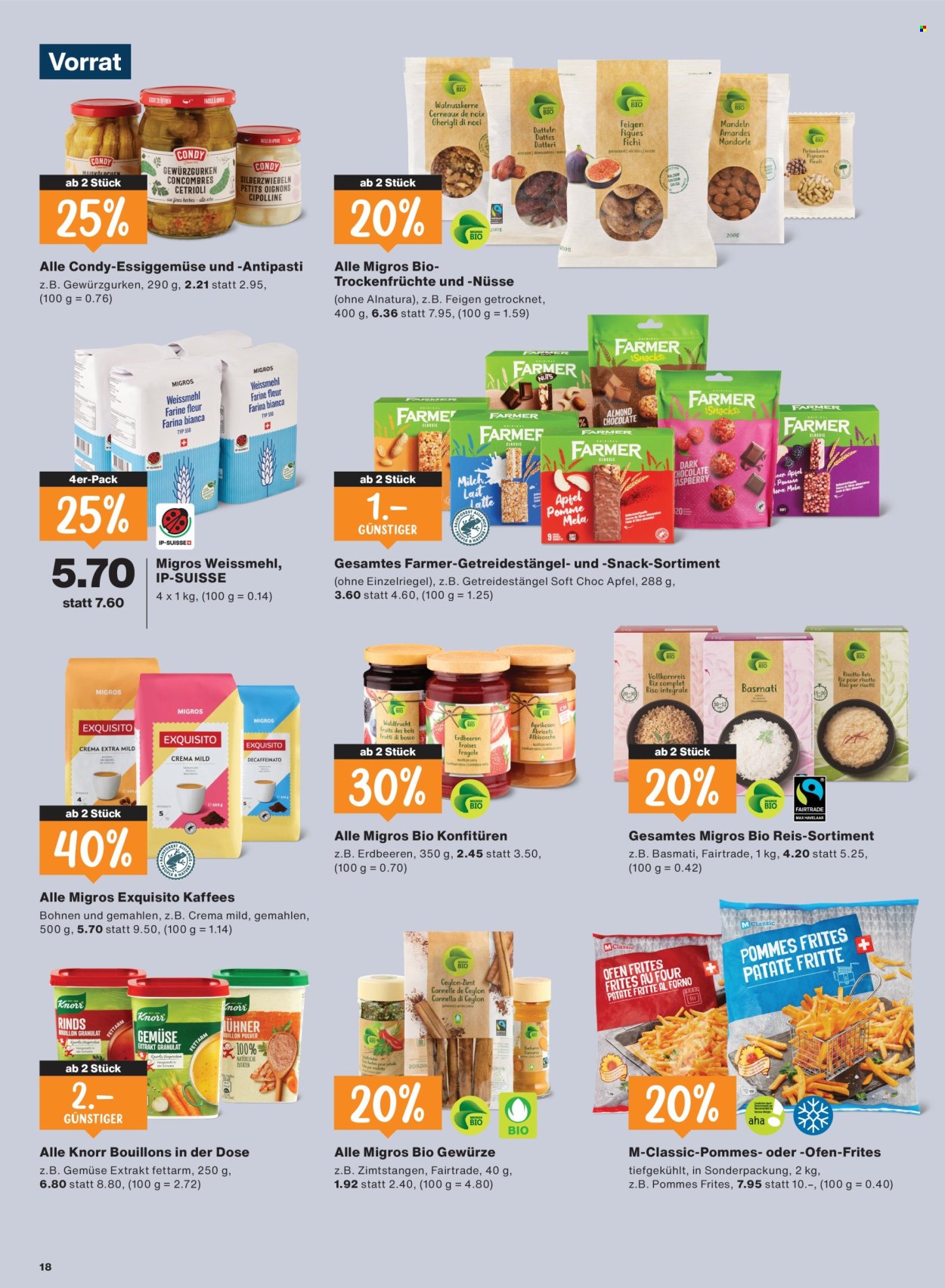 Prospekte Migros - 1.10.2026 - 7.10.2026. Seite 18. Seite 18