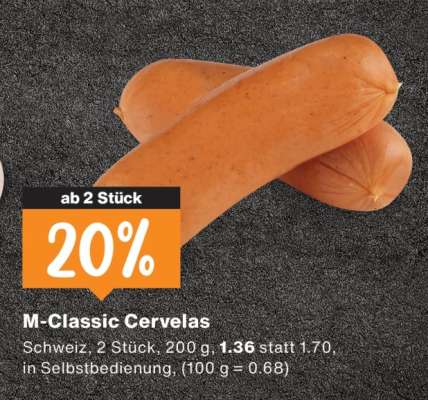 M-Classic Cervelas