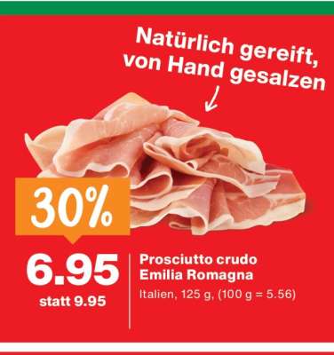 Prosciutto crudo Emilia Romagna