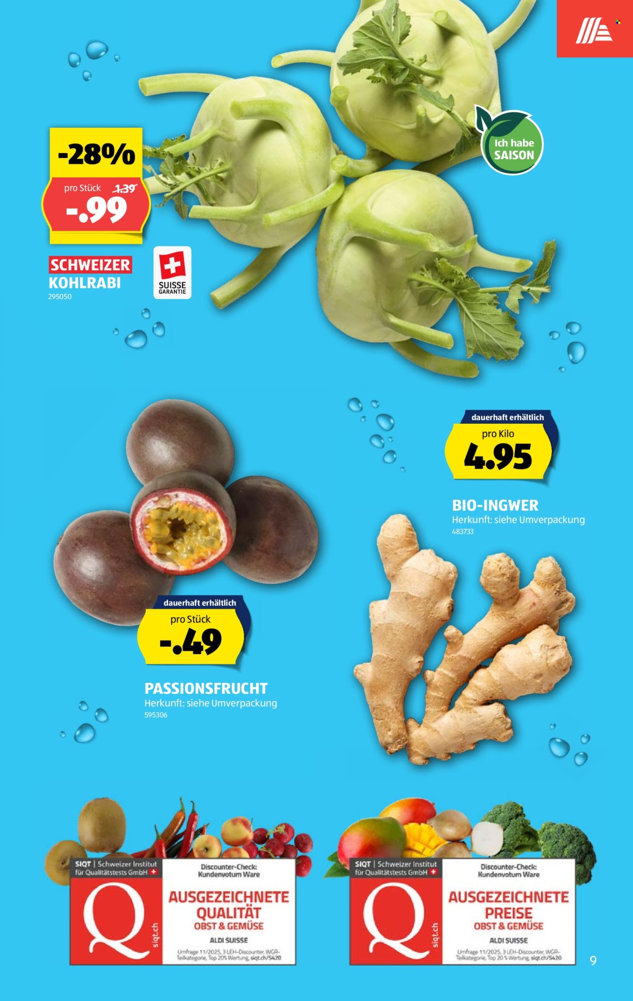 Prospekte Aldi - 8.10.2026 - 14.10.2026. Seite 9. Seite 9