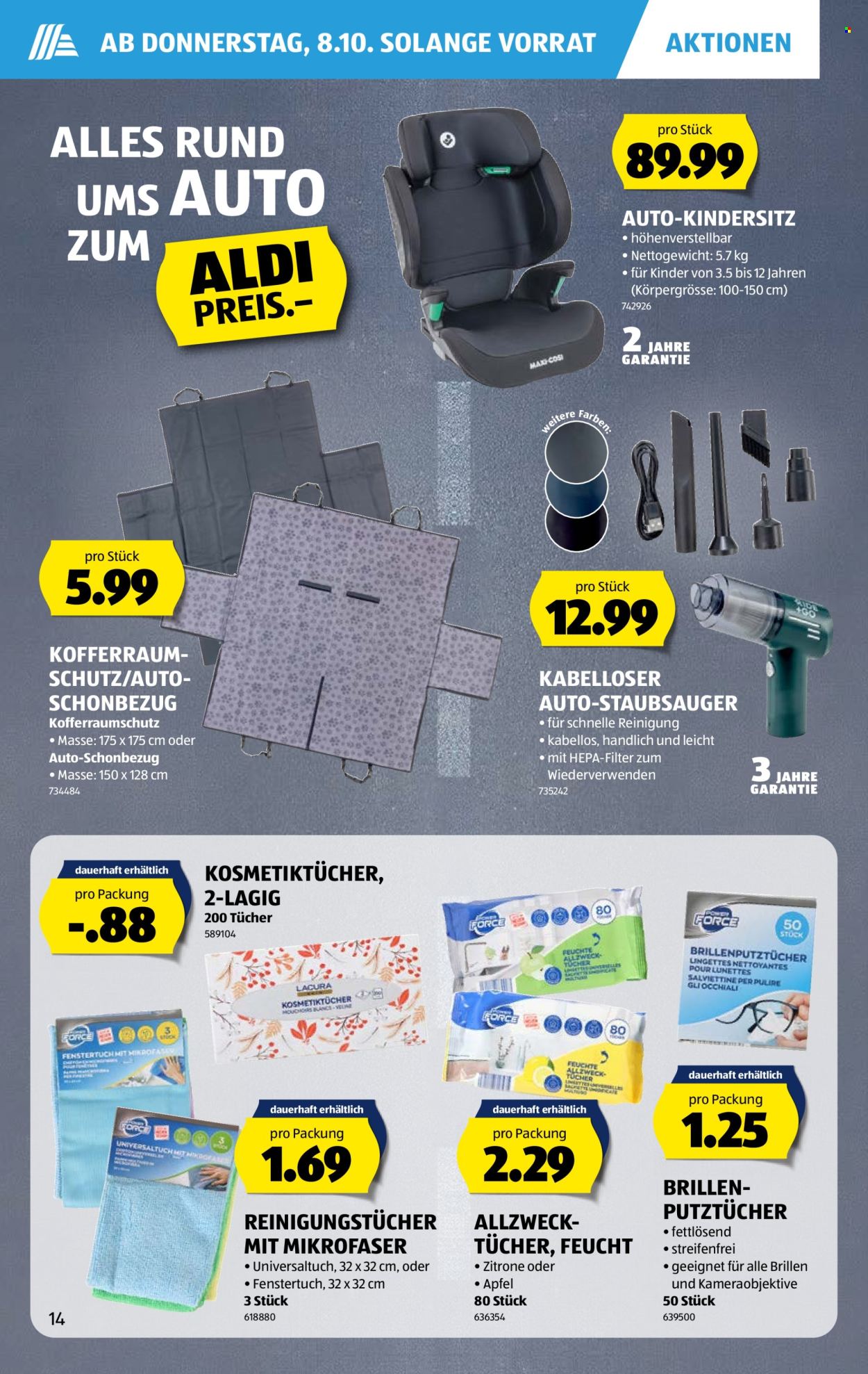 Prospekte Aldi - 8.10.2026 - 14.10.2026. Seite 14. Seite 14