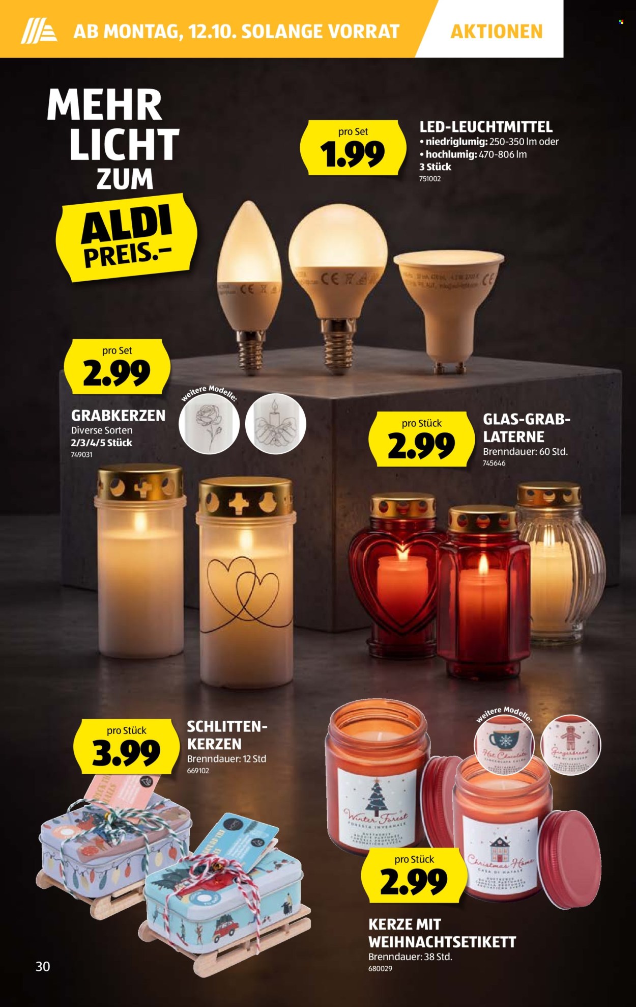 Prospekte Aldi - 8.10.2026 - 14.10.2026. Seite 30. Seite 30