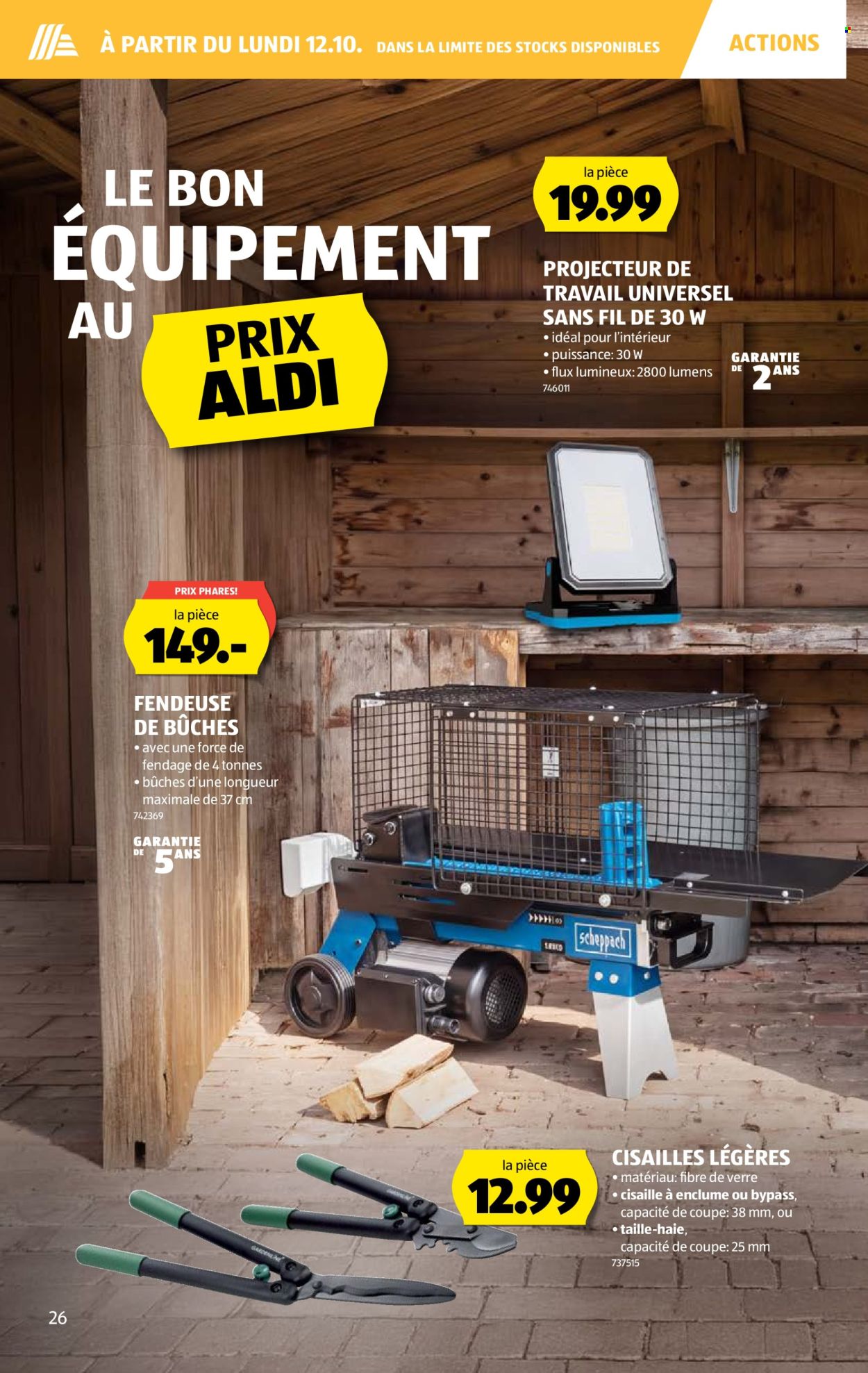 Prospekte Aldi - 8.10.2026 - 14.10.2026. Seite 26. Seite 26