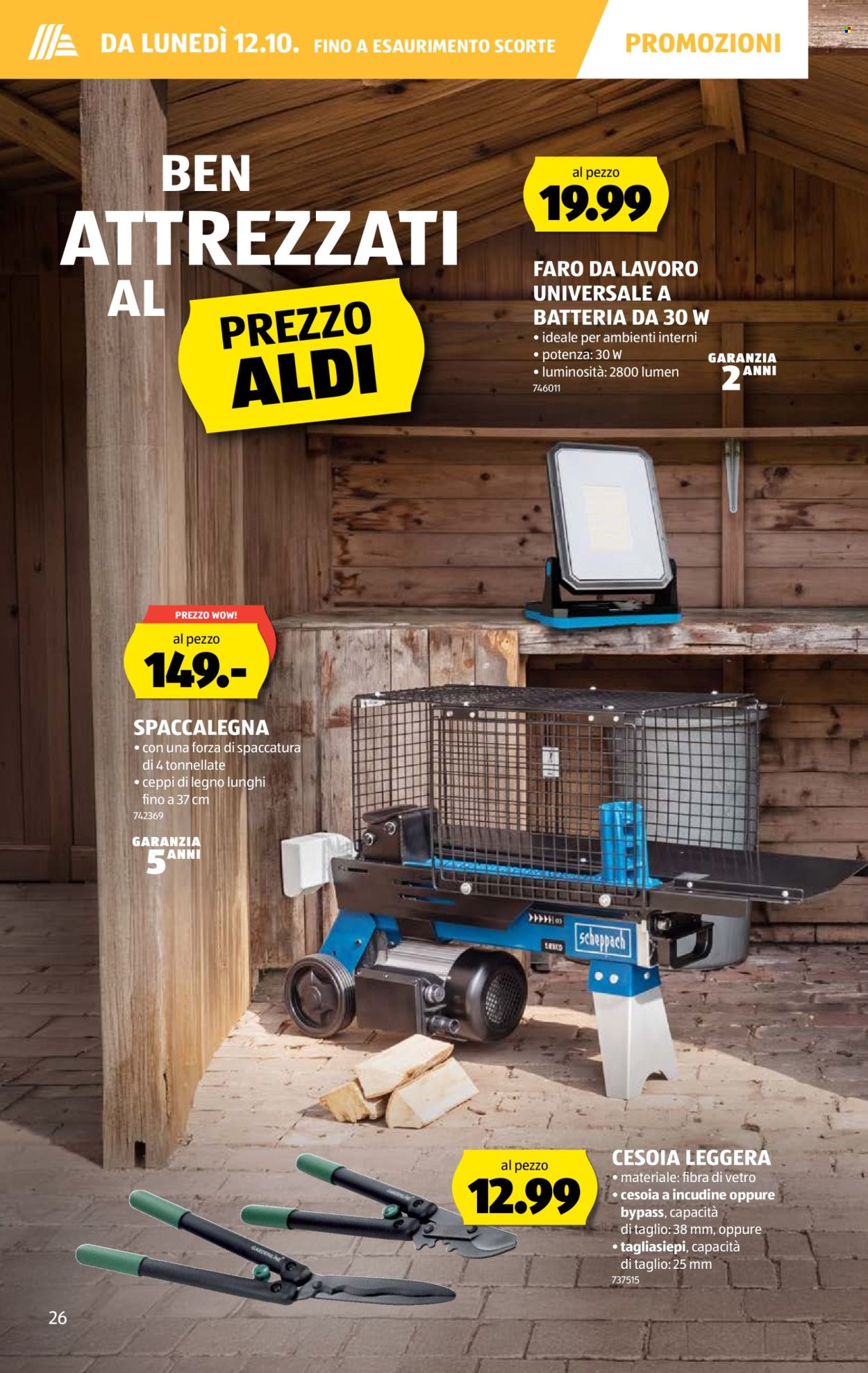 Prospekte Aldi - 8.10.2026 - 14.10.2026. Seite 26. Seite 26