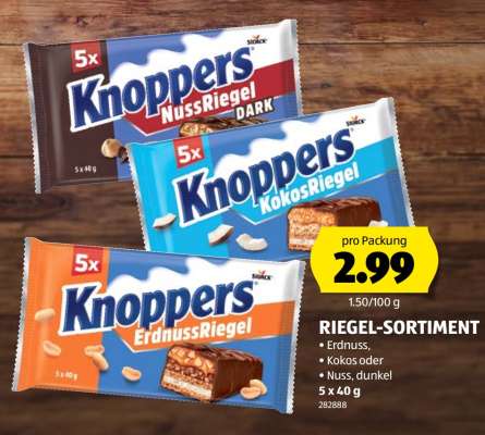 RIEGEL-SORTIMENT