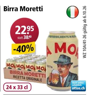 BIRRA MORETTI