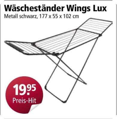 Wäscheständer Wings Lux