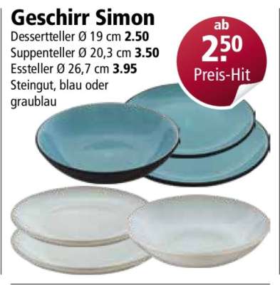 Geschirr Simon