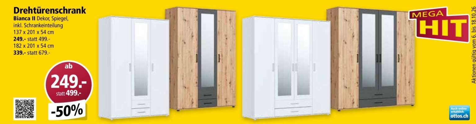Drehtürenschrank