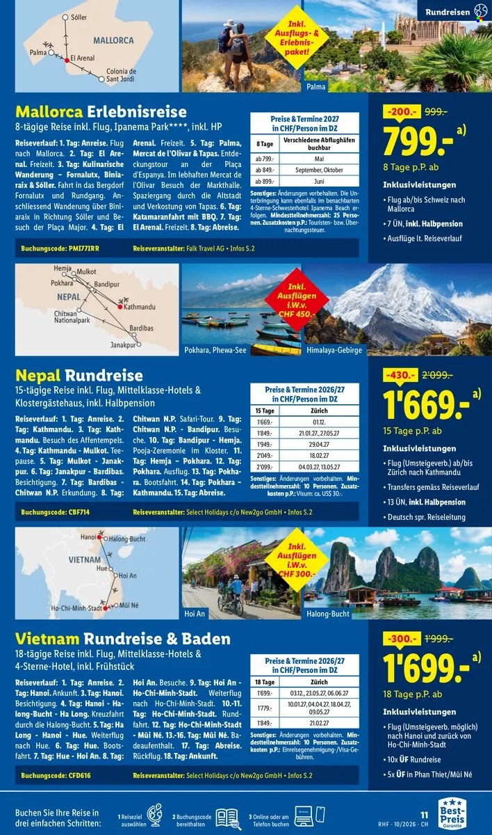 Prospekte Lidl - 30.9.2026 - 31.10.2026. Seite 11. Seite 11