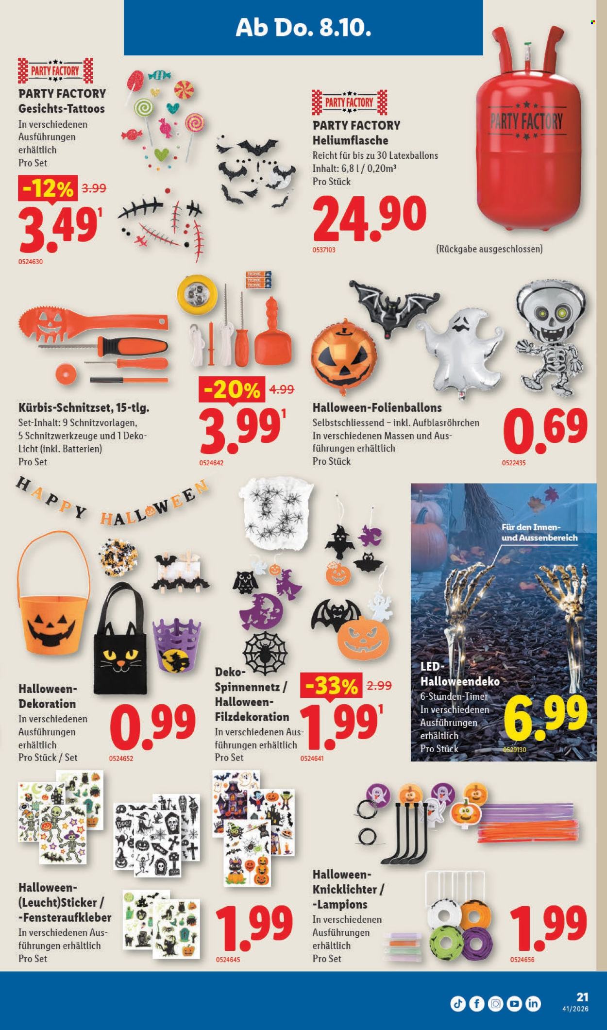 Prospekte Lidl - 8.10.2026 - 14.10.2026. Seite 21. Seite 21