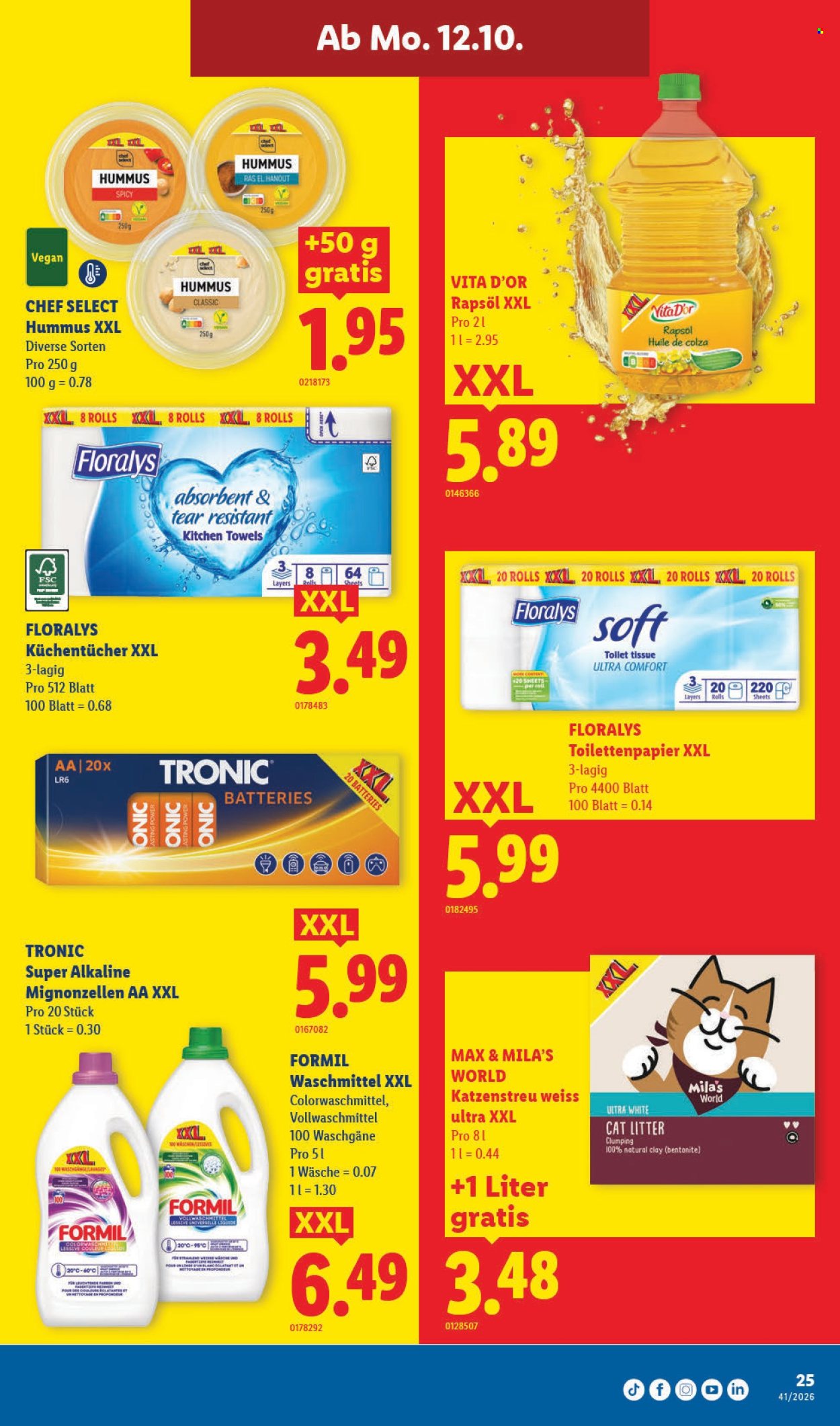 Prospekte Lidl - 8.10.2026 - 14.10.2026. Seite 25. Seite 25