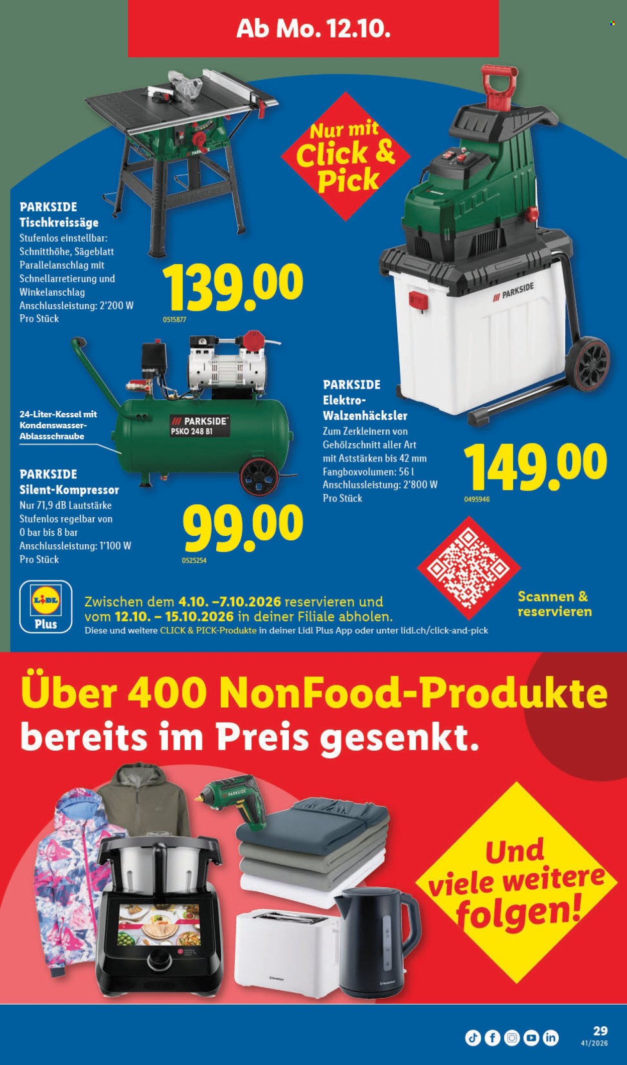 Prospekte Lidl - 8.10.2026 - 14.10.2026. Seite 29. Seite 29