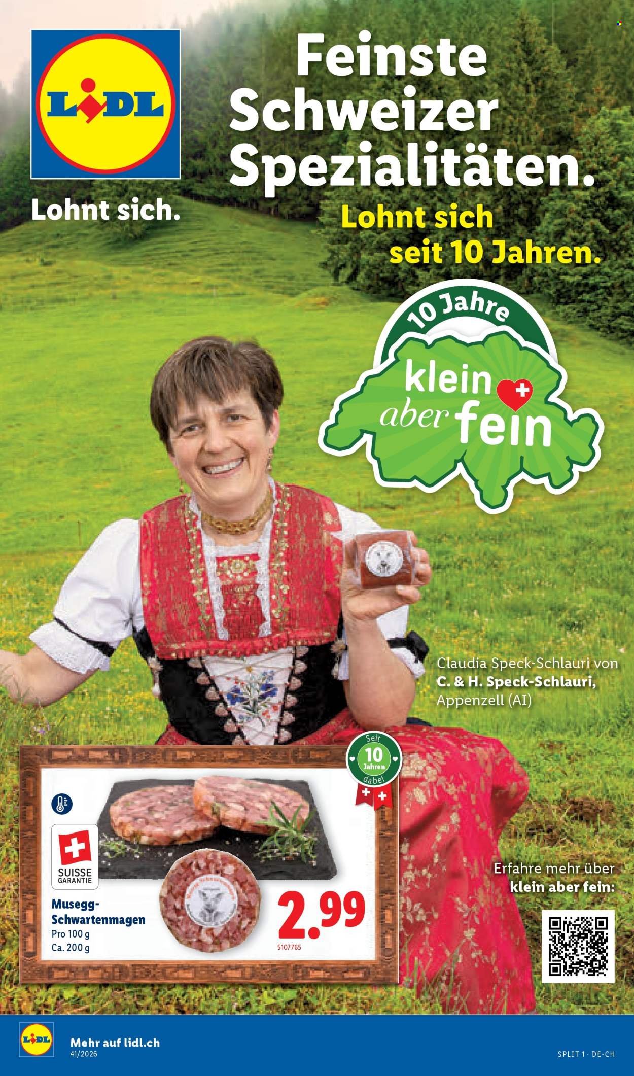 Prospekte Lidl - 8.10.2026 - 14.10.2026. Seite 1. Seite 1