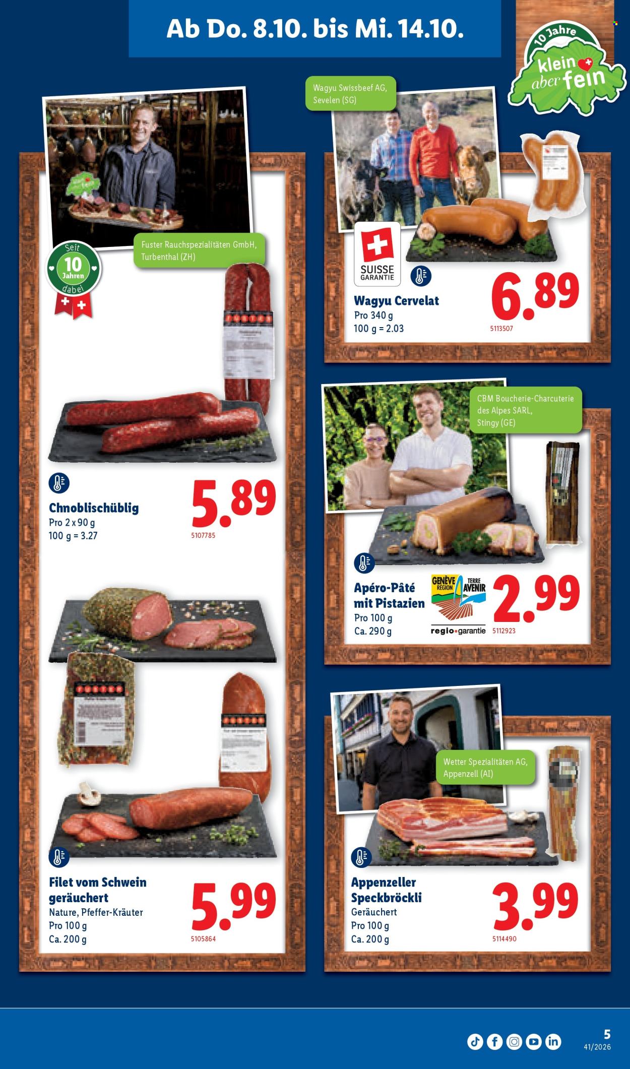 Prospekte Lidl - 8.10.2026 - 14.10.2026. Seite 5. Seite 5