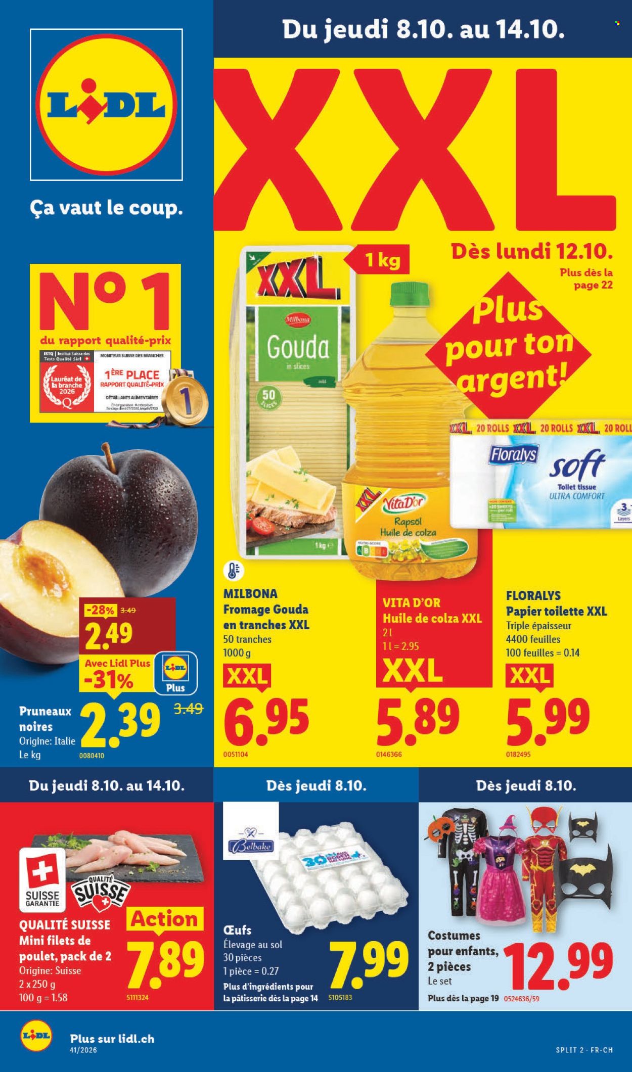 Prospekte Lidl - 8.10.2026 - 14.10.2026. Seite 1. Seite 1
