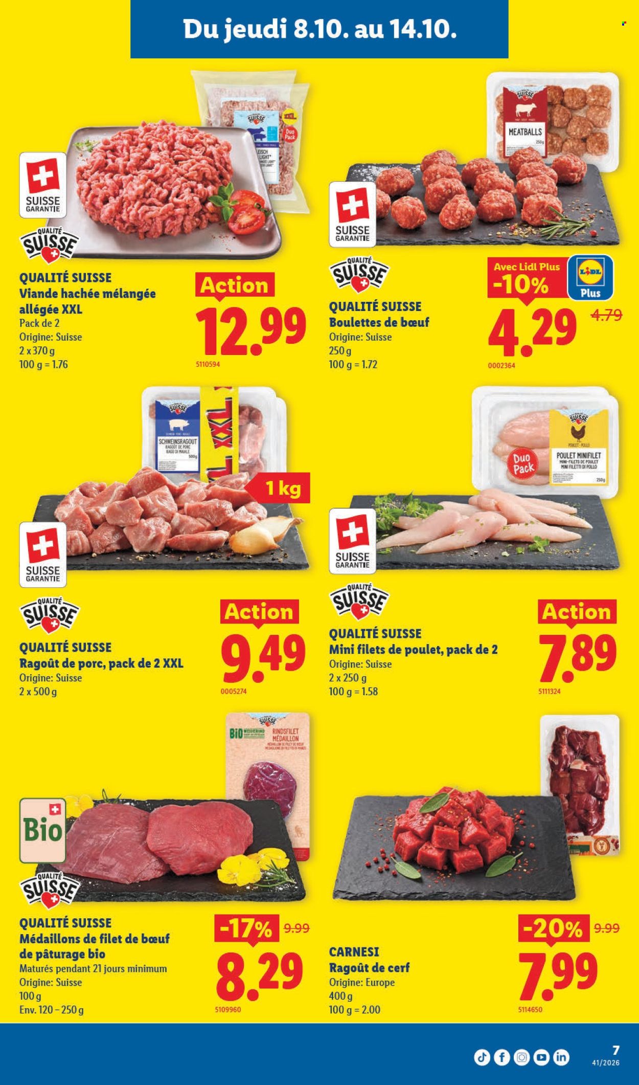 Prospekte Lidl - 8.10.2026 - 14.10.2026. Seite 7. Seite 7