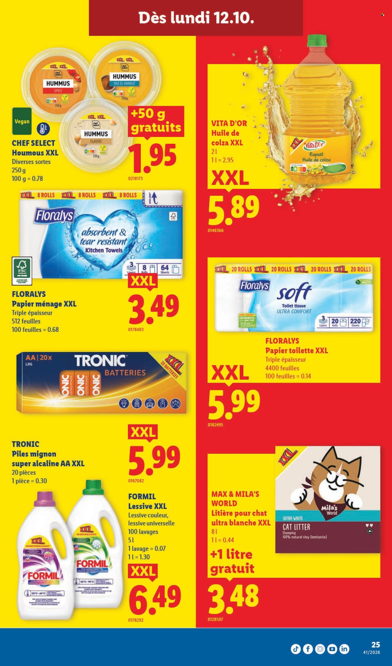 Prospekte Lidl - 8.10.2026 - 14.10.2026. Seite 25. Seite 25