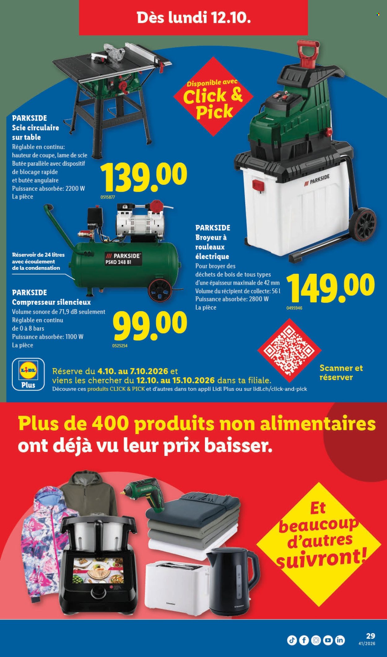 Prospekte Lidl - 8.10.2026 - 14.10.2026. Seite 29. Seite 29